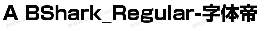 A BShark_Regular字体转换